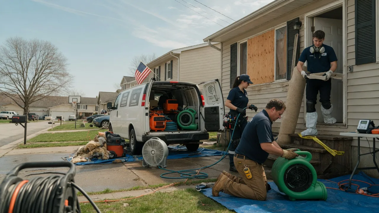 Water Damage Restoration in Newport, MI near me